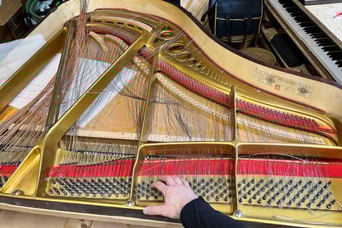 Décordage piano