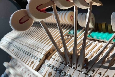 Marteau décollé piano