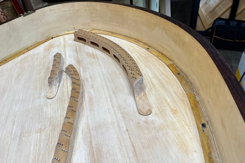 Table d'harmonie piano