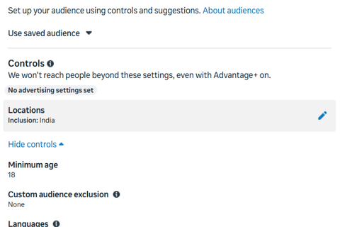 Audience Selection