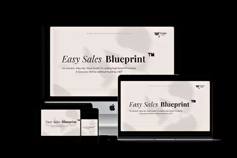 Easy Sales Blueprint Coaching Program