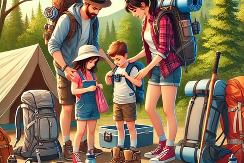 Outdoor Essentials and Safety Gear for Family Adventures
