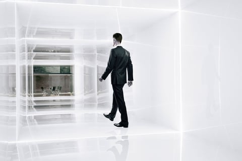 Case Study – Marcus Ellison  post man walking into an unknown office 