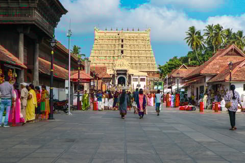The Padmanabhaswamy Temple’s secret chambers in Kerala