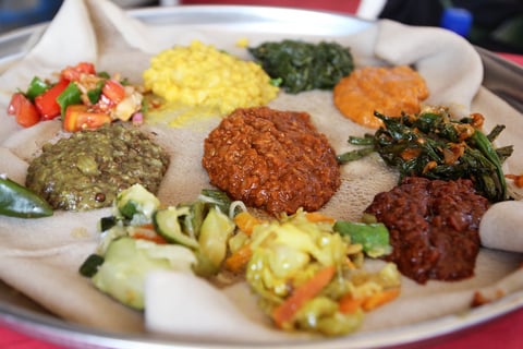 Ethiopian Food Plate