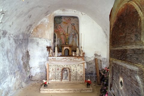 Nef de la  chapelle St Jean Baptiste