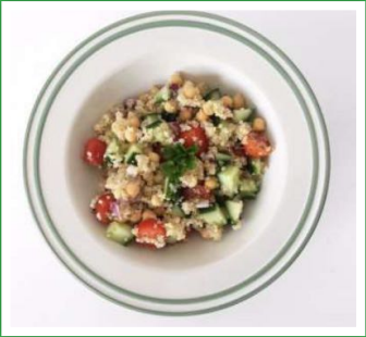 Chickpea Quinoa Avocado Salad