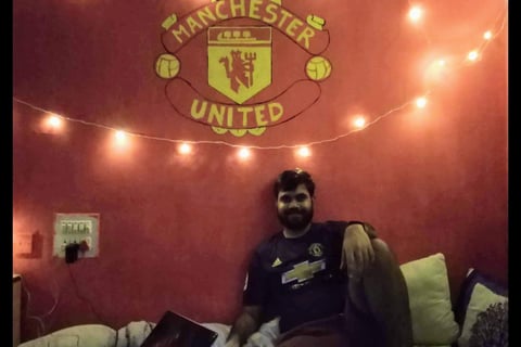 Manchester United Fan, Football, Manchester United, Sports