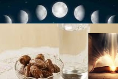 fasting dates and holly quran