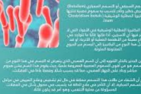 تسمم البوتولينوم : التسمم الوشيقي مرض خطير ولكن يمكن الوقاية منه