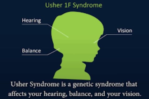 usher's syndrome hearing vision balance