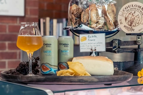 Photo by suellen baker: https://www.pexels.com/photo/beer-and-cheese-in-a-deli-26825060/