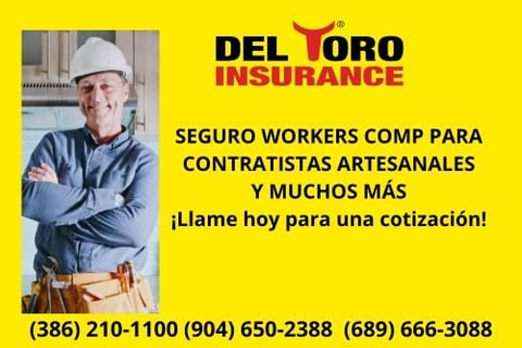 Seguro De Workers Comp Agente Danny Ruiz Del Toro Insurance