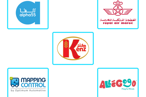 Logos des clients et partenaires de Celya Inter Pro