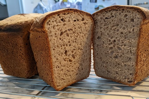 Gluten-free sourdough loaf