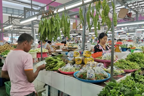 Chumphon public market