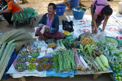 marché du Wat Tham SIng