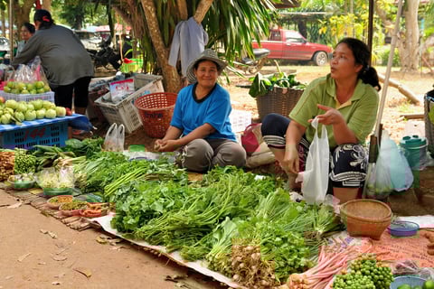 marché du Wat Tham SIng