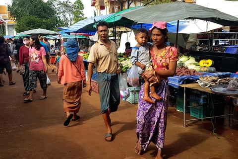 marché du Wat Tham SIng