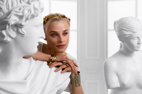 Golden Jewels of an Ancient Greek Beauty