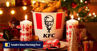 KFC dinner for Christmas