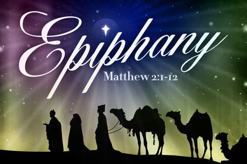 Epiphany image with scripture