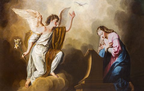 Gabriel with Mary