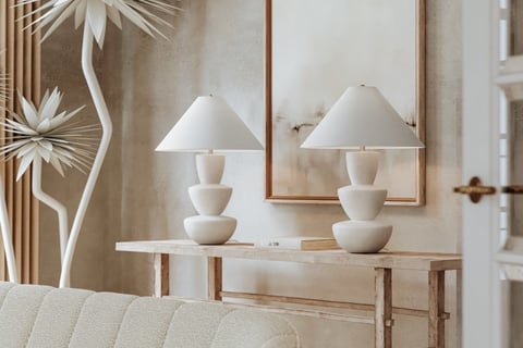 Neutral bedside lamps 