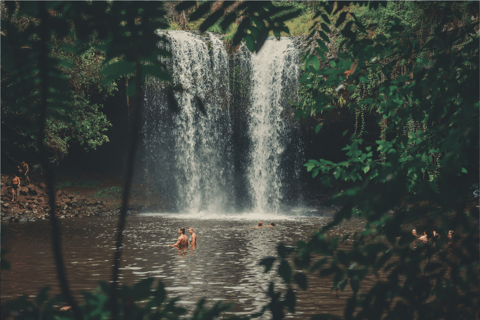 cachoeira camadas da fotografia