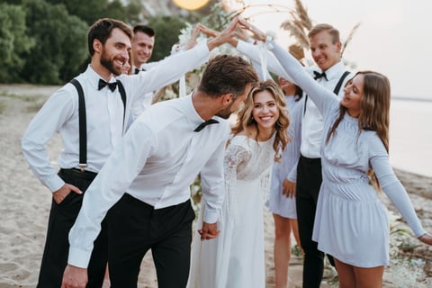 fotografia de casamento ao ar livre