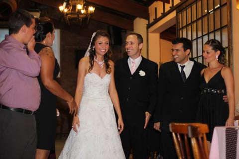 fotografia de casamento recepção