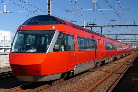 train romancecar hakone japan
