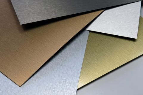 tole Inox coloré