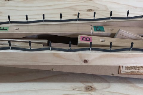 Mini Marimba - Open Top View