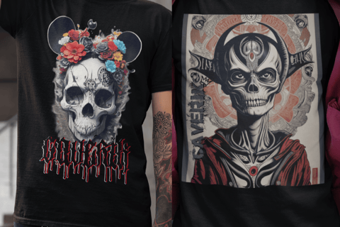 Arte Urbana nas Camisas da Cavérik: Tattoo Week