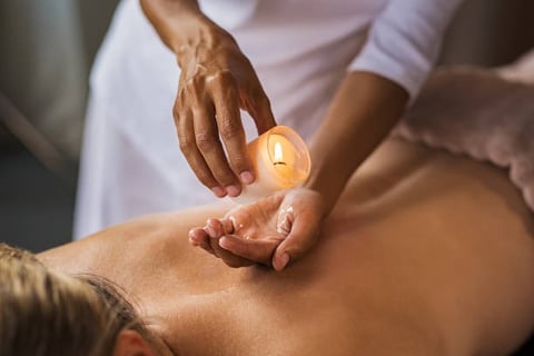Candle Massage at Studio 9 Unisex Spa & Salon in Ambattur, Chennai