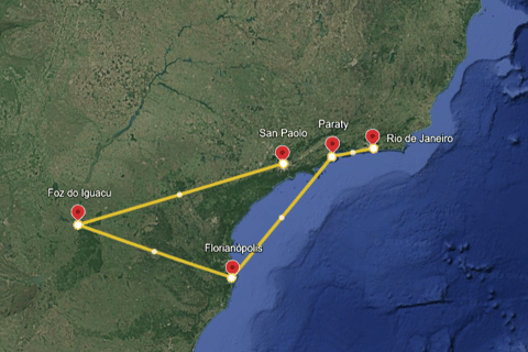 Itinerario di 2 settimane nel sud del Brasile