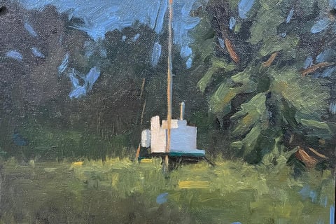 simplified painting with details
