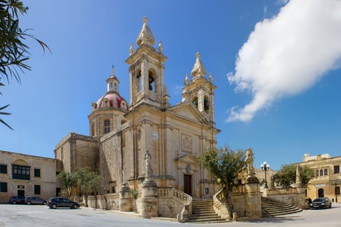 Sannat Parish Church, Gozo.