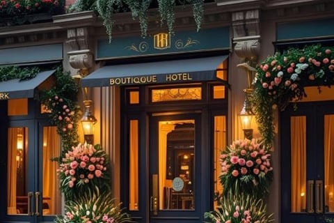 New York hotel from the outside