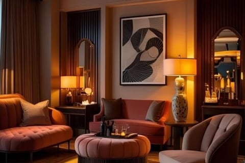  Inside picture of a New York Hotel