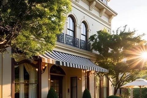 boutique hotels in Nashville pictures from outside and inside