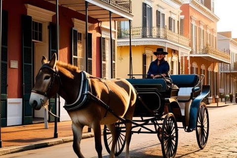 New Orleans carriage ride