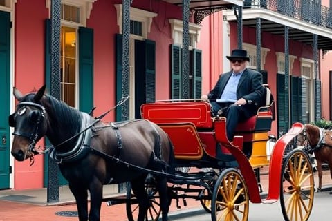 New Orleans carriage ride