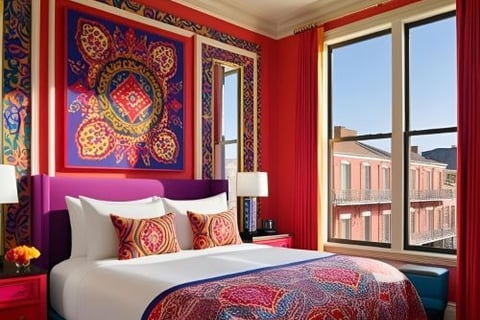 Hotel room in New Orleans