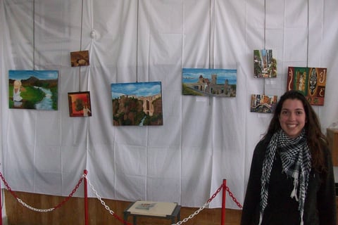 Inauguración de mi primera exposición