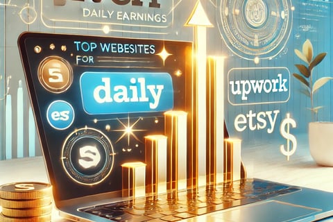 "Discover the best websites for daily earnings. Find proven platforms to generate consistent income