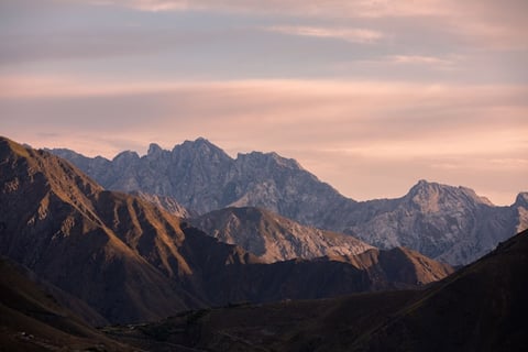 Mountain views in Afghanistan