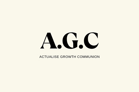 a logo for a company called AGC