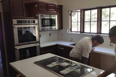 older styled kitchen remodel Cupertino, CA